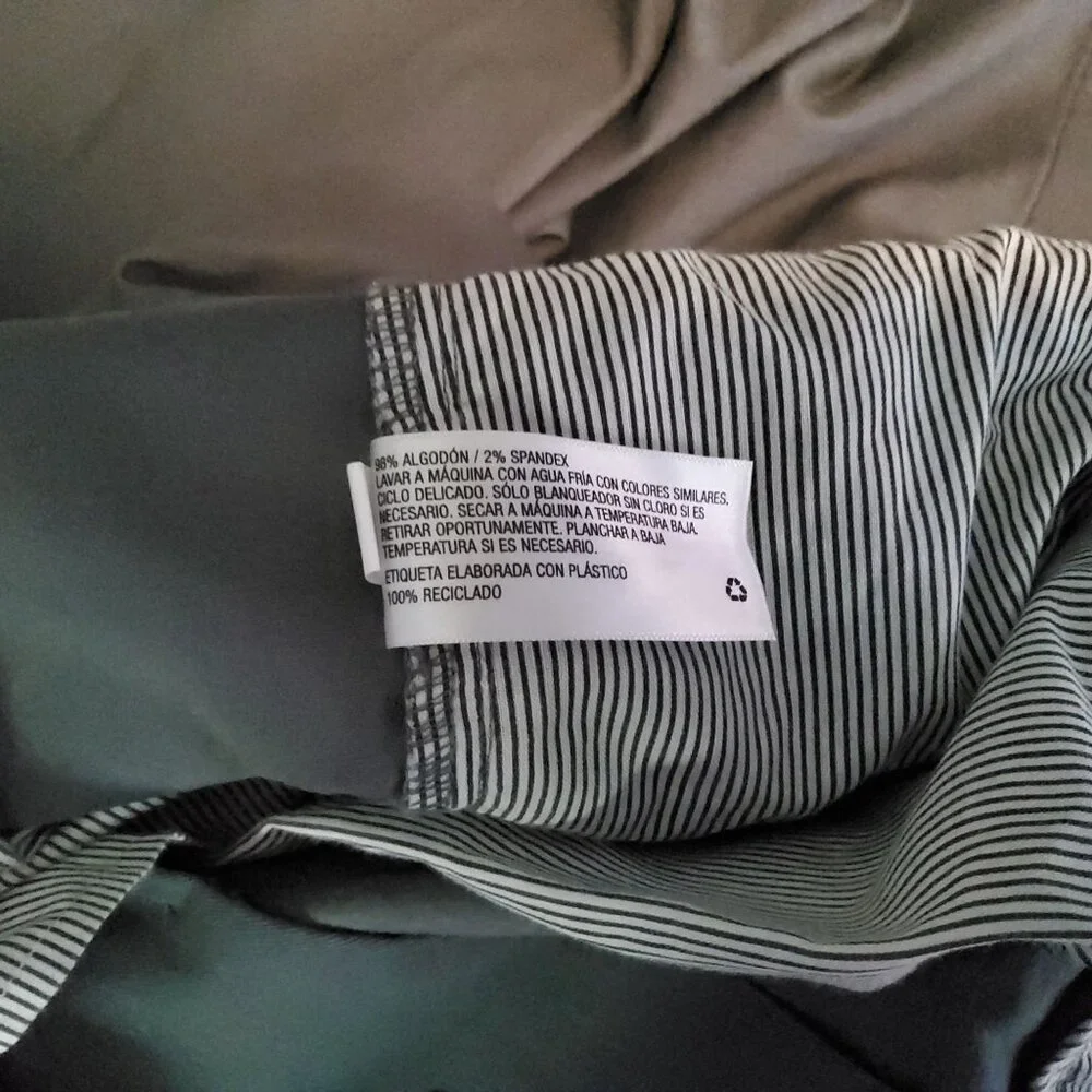 Goodfellow & Co Mens Straight Chino Pants 48W 32L Gray Cotton/Spandex